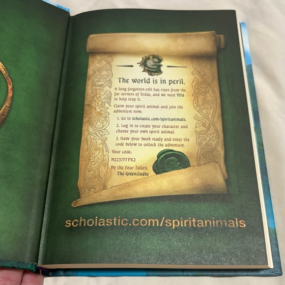Spirit Animals: Wild Born Hardcover Book - Picture 3 of 4
